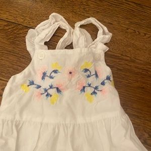 Embroidered carters sundress